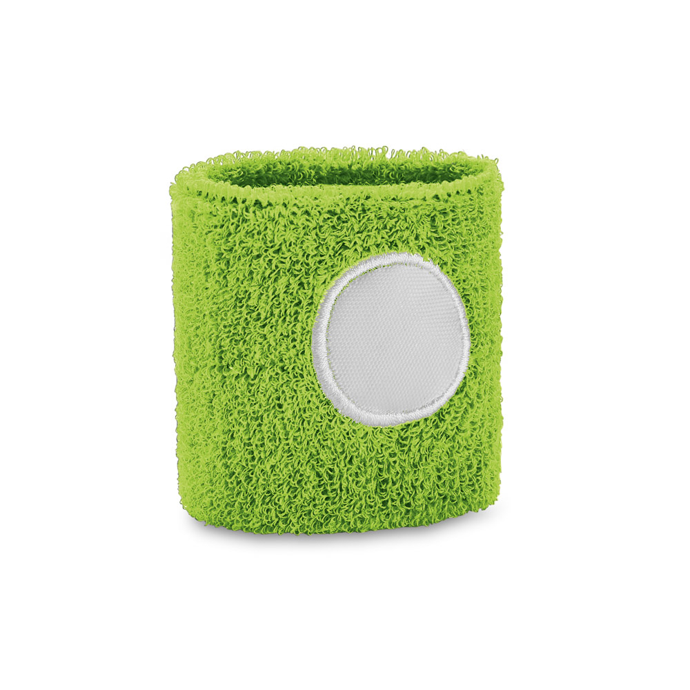 Poignet élastique personnalisé en polyester KOV Vert Clair